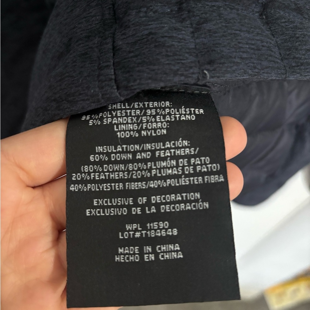 Down Insulated Navy Blue Jacket - image 4